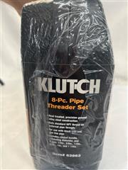 KLUTCH 63863 Pipe Threader Set, 8-Pc., SAE (ae)